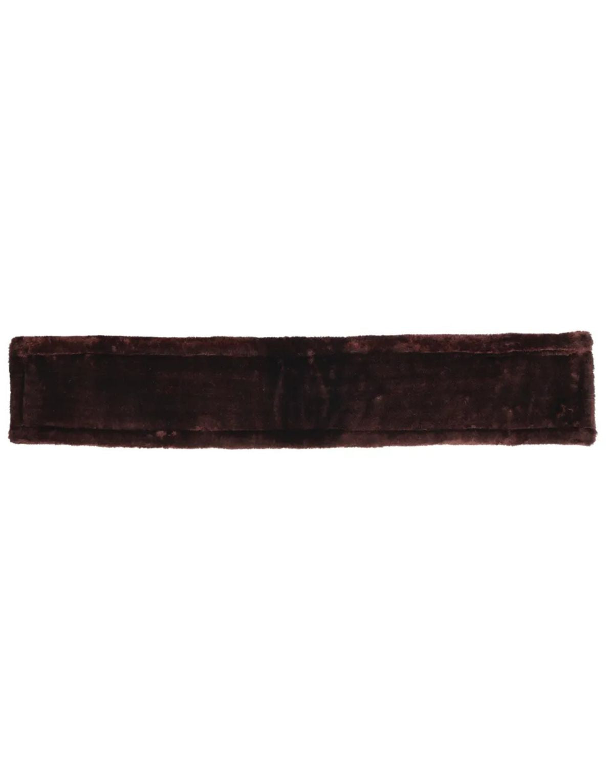 Hy Equestrian GP Fleece Girth Cover Brown/Dark Brown
