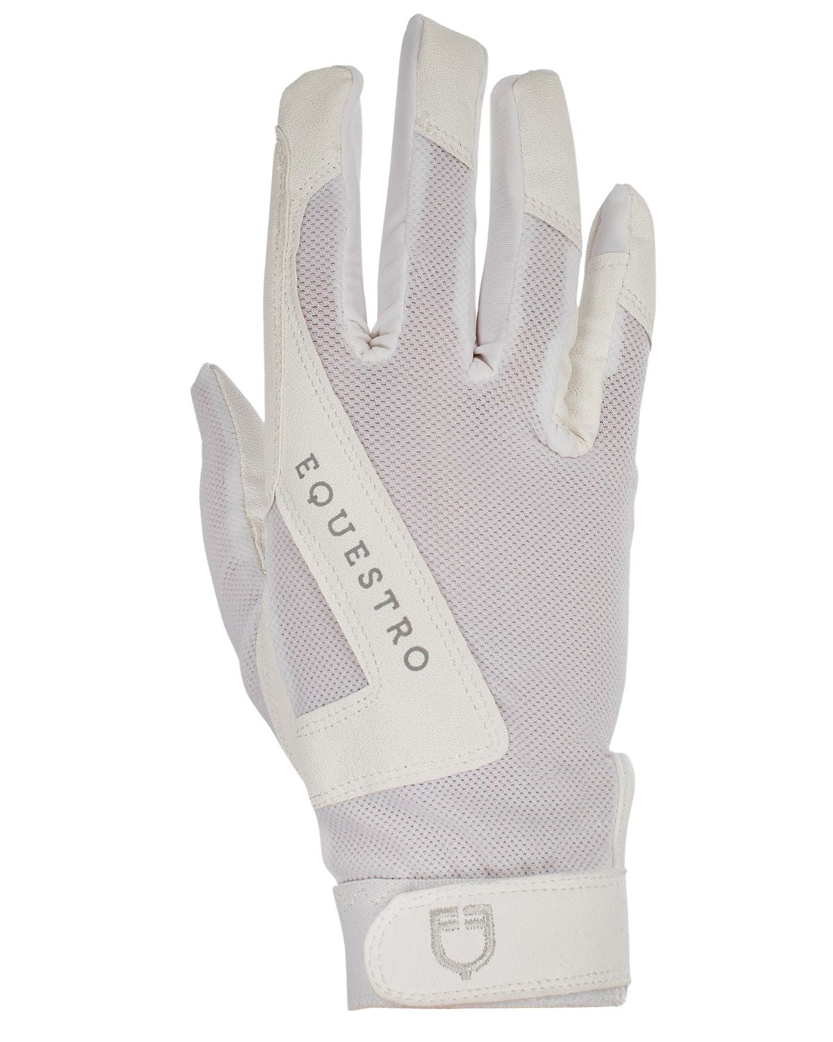 Equestro Gloves In Technical Fabric White