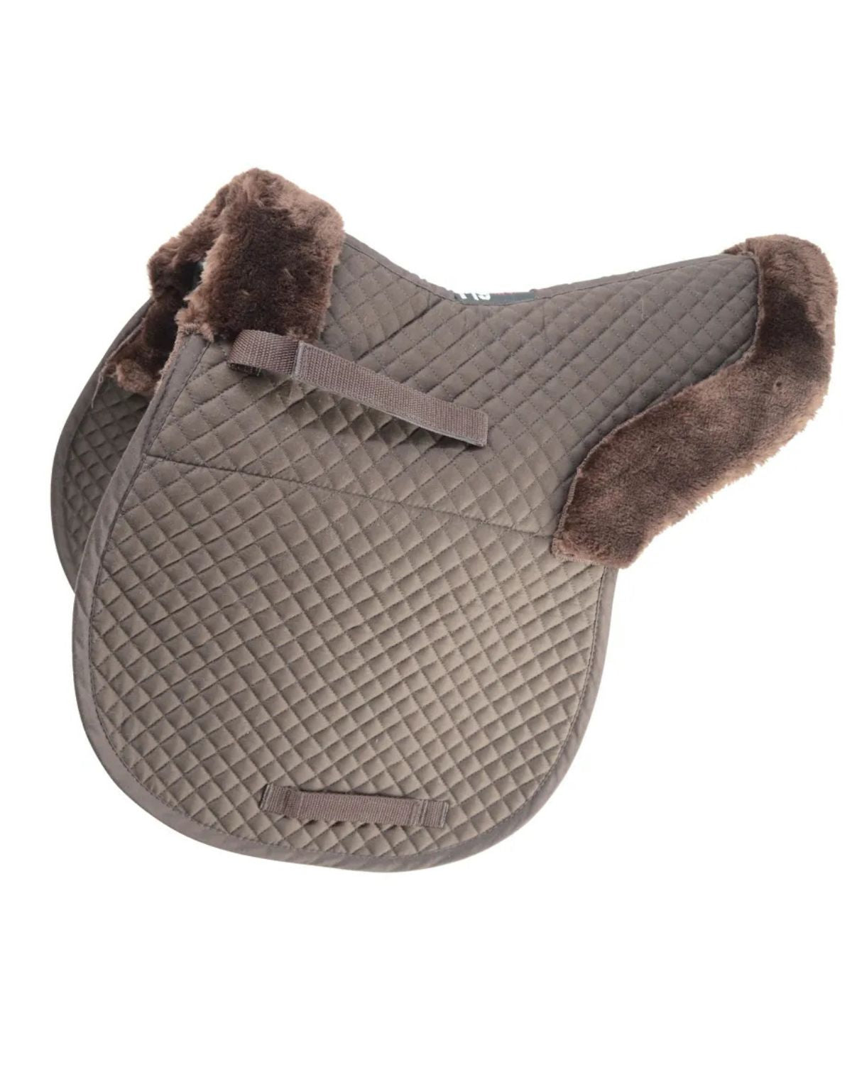 Hy Equestrian Fab Fleece Lined Numnah Brown - Horse location-31143526467-outofstock