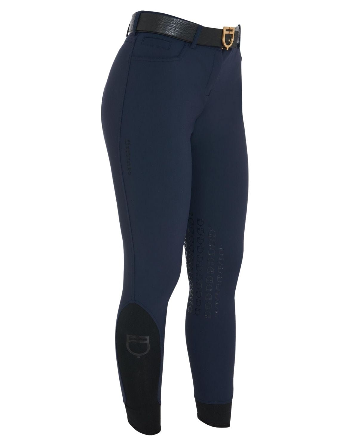Equestro Women's Latest Generation Summer Breeches Navy | Equiflair