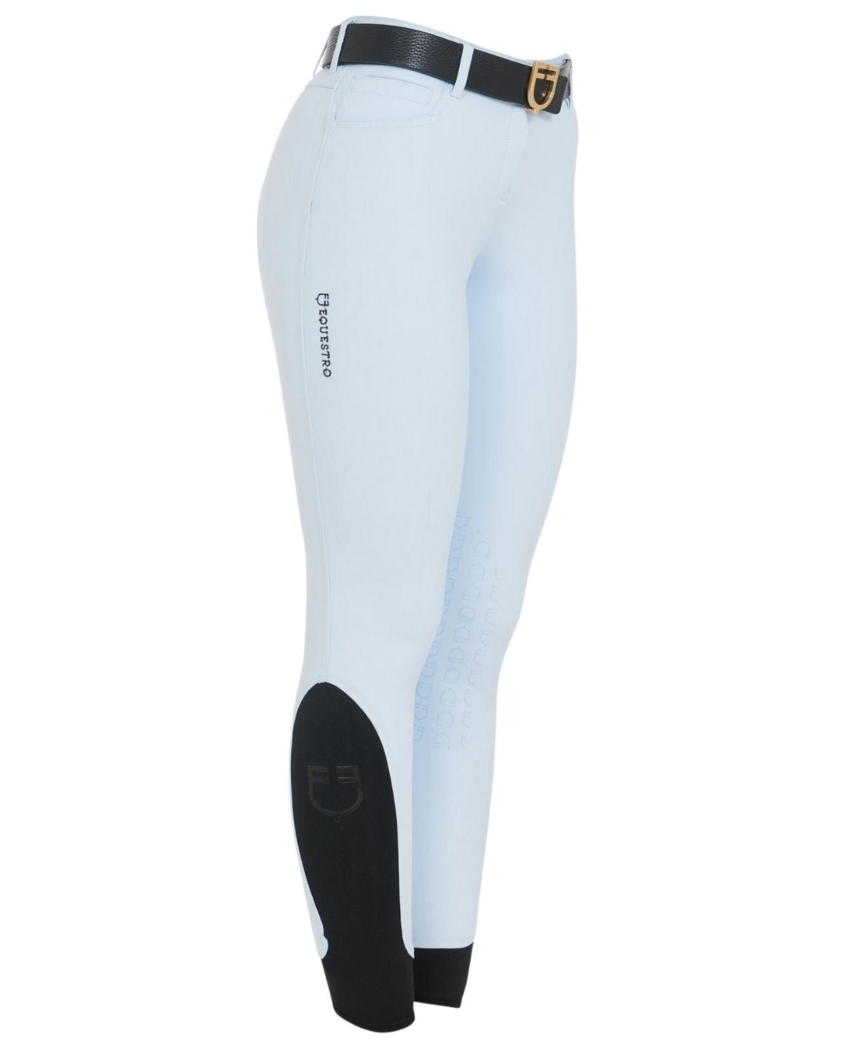 Equestro Women'S Latest Generation Summer Breeches Light Blue | Equiflair