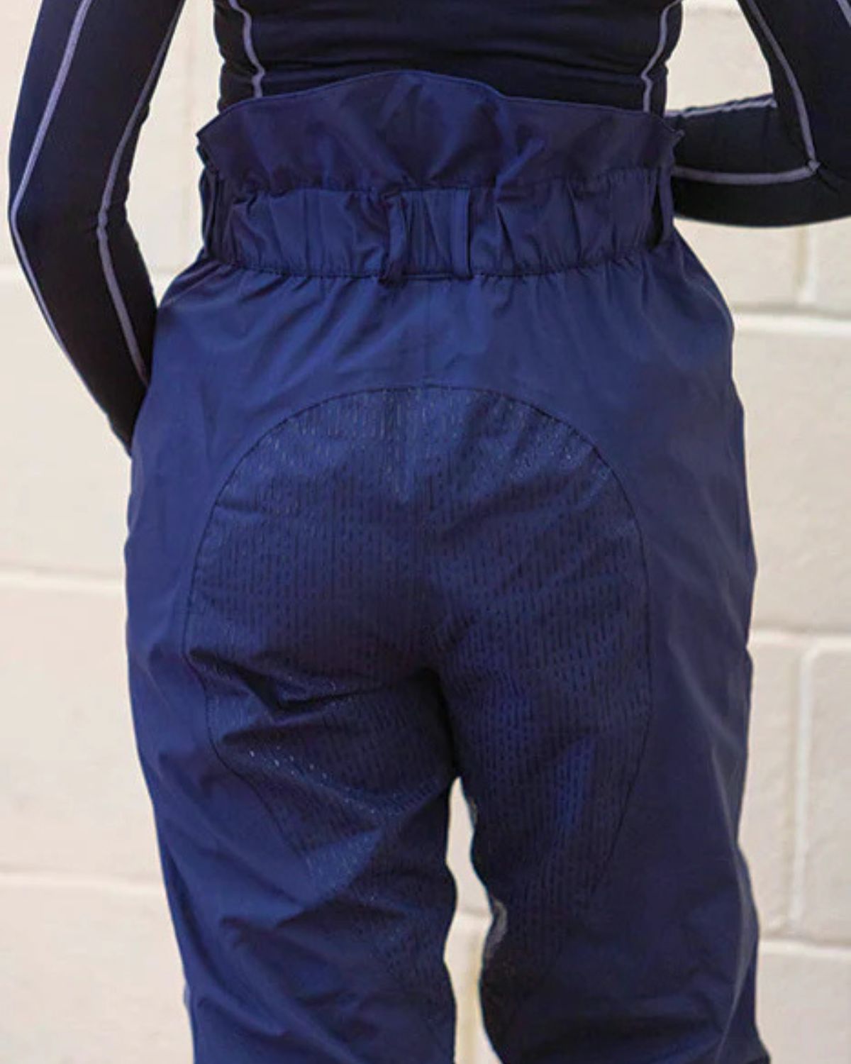 WOOF WEAR Navy Waterproof Riding Trousers - Equestrian Gear by Equiflair