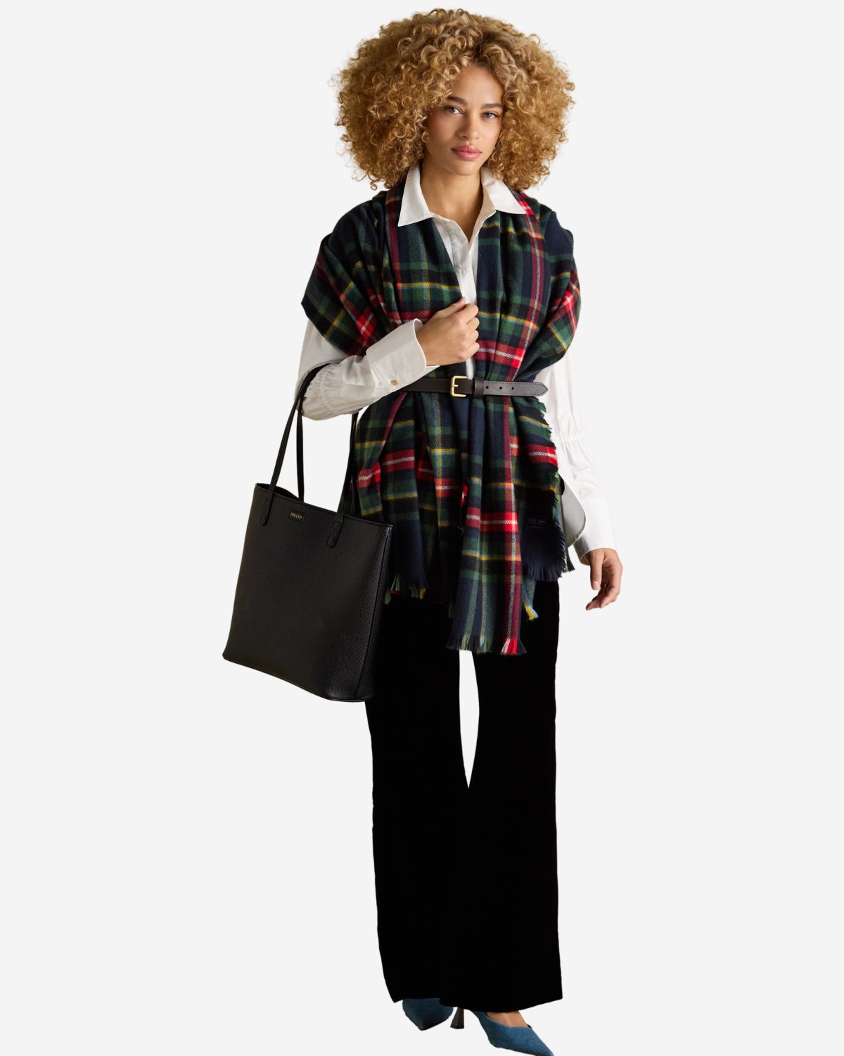 Joules Jemima Black Tote Bag