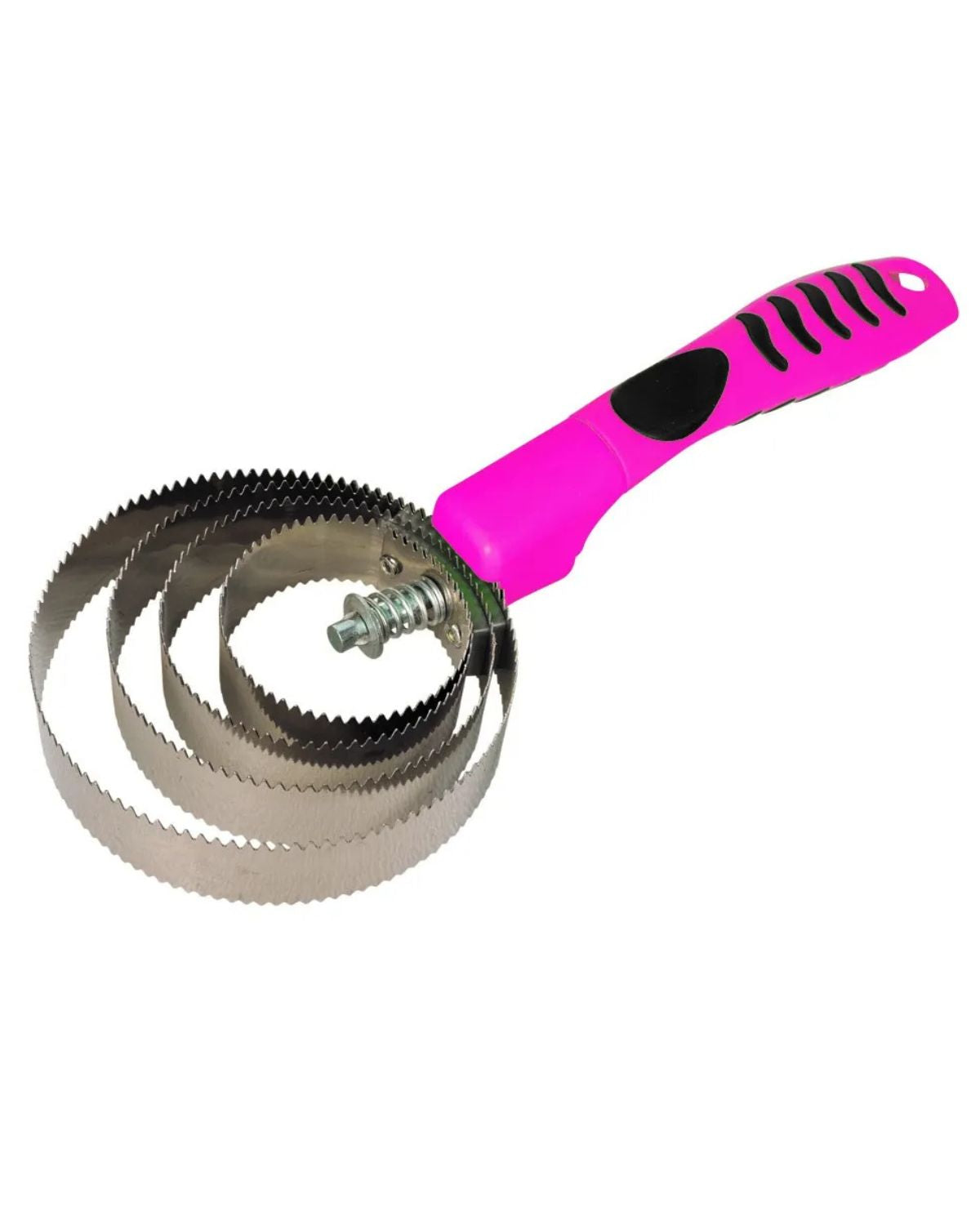 Hy Equestrian Vivid Spring Curry Comb Pink - Grooming Horse