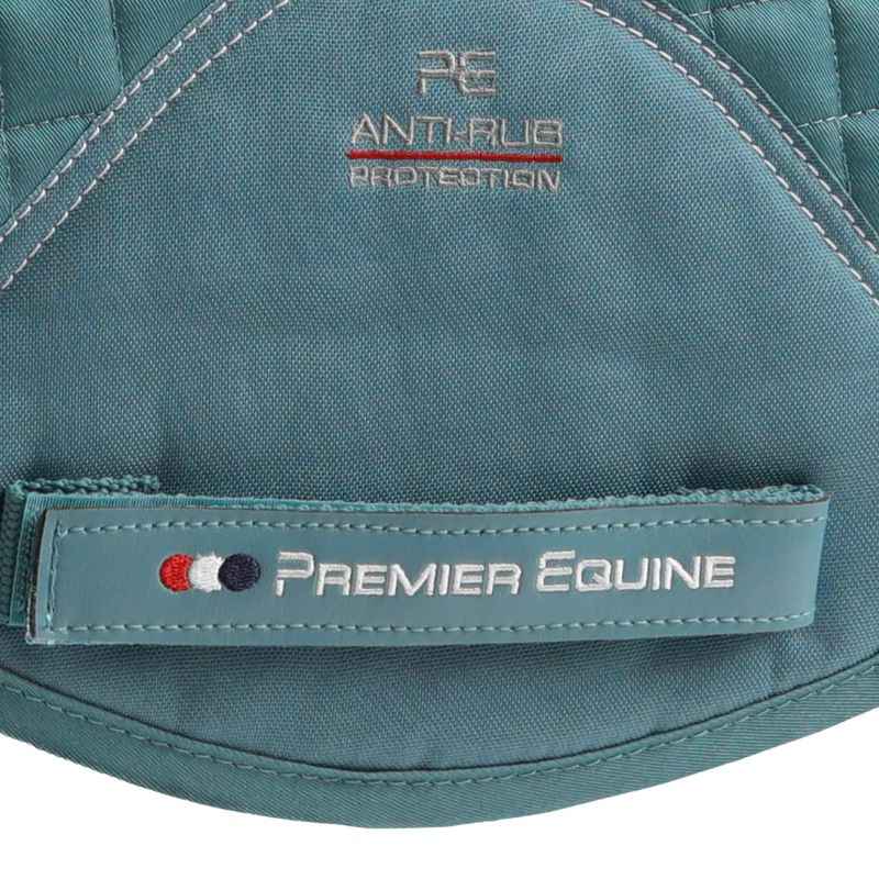 Premier Equine Close Contact Cotton GP/Jump Saddle Pad Turquoise