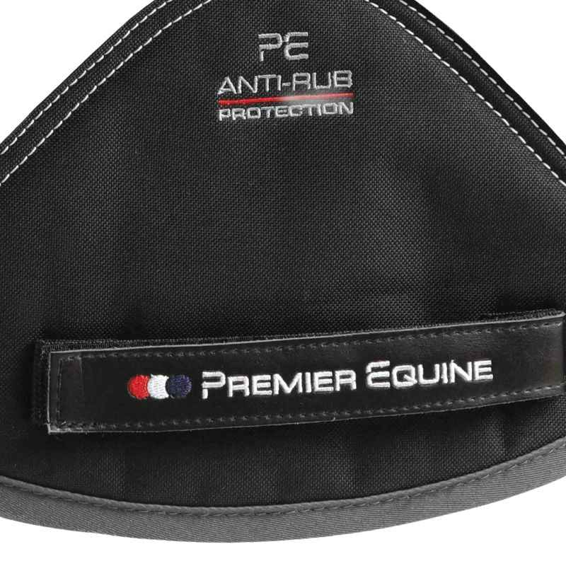 Premier Equine Close Contact Cotton Cross Country Saddle Pad Grey