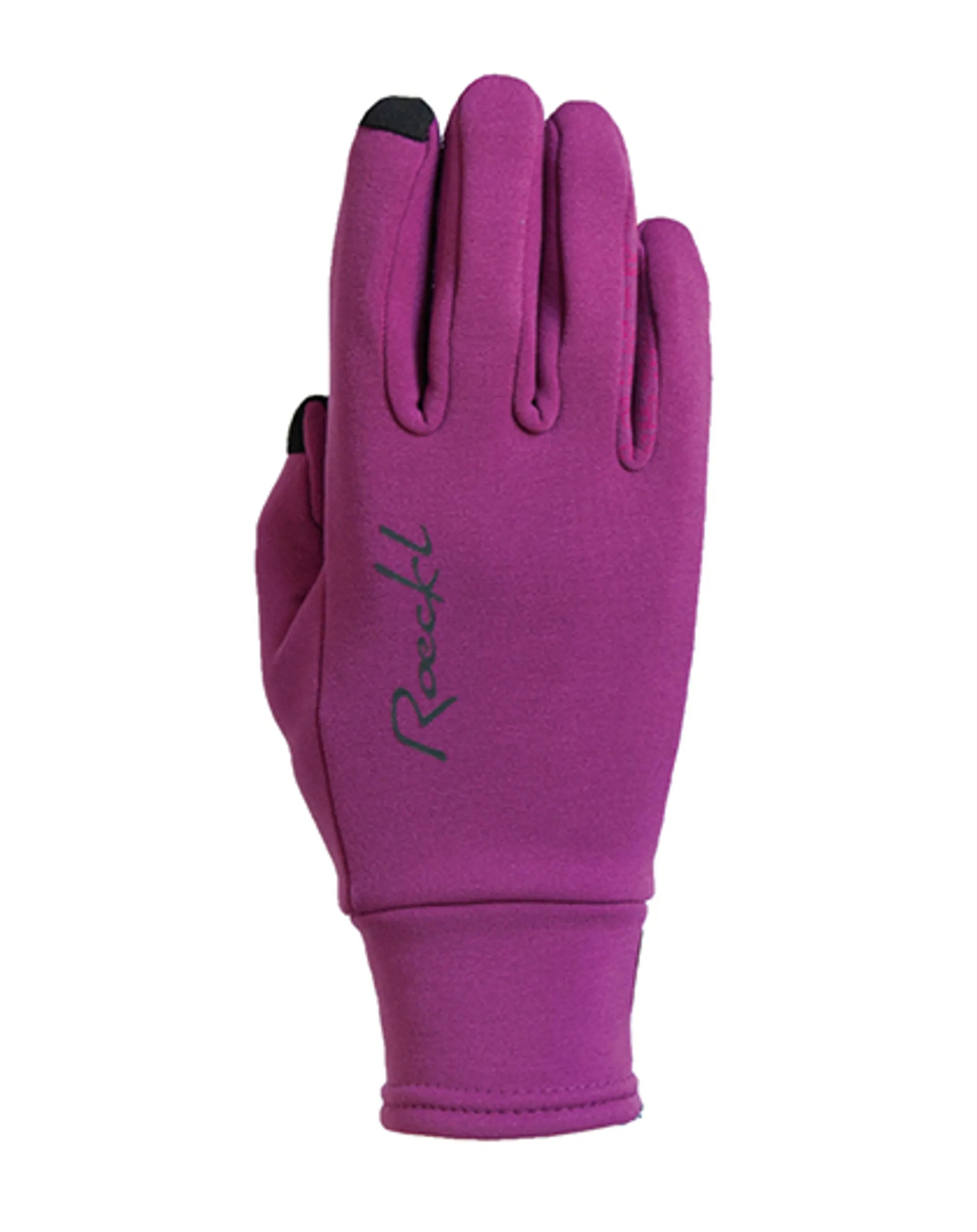 ROECKL WELDON Berry Gloves - Equiflair: Warm, elastic riding gloves with touchscreen fingertips