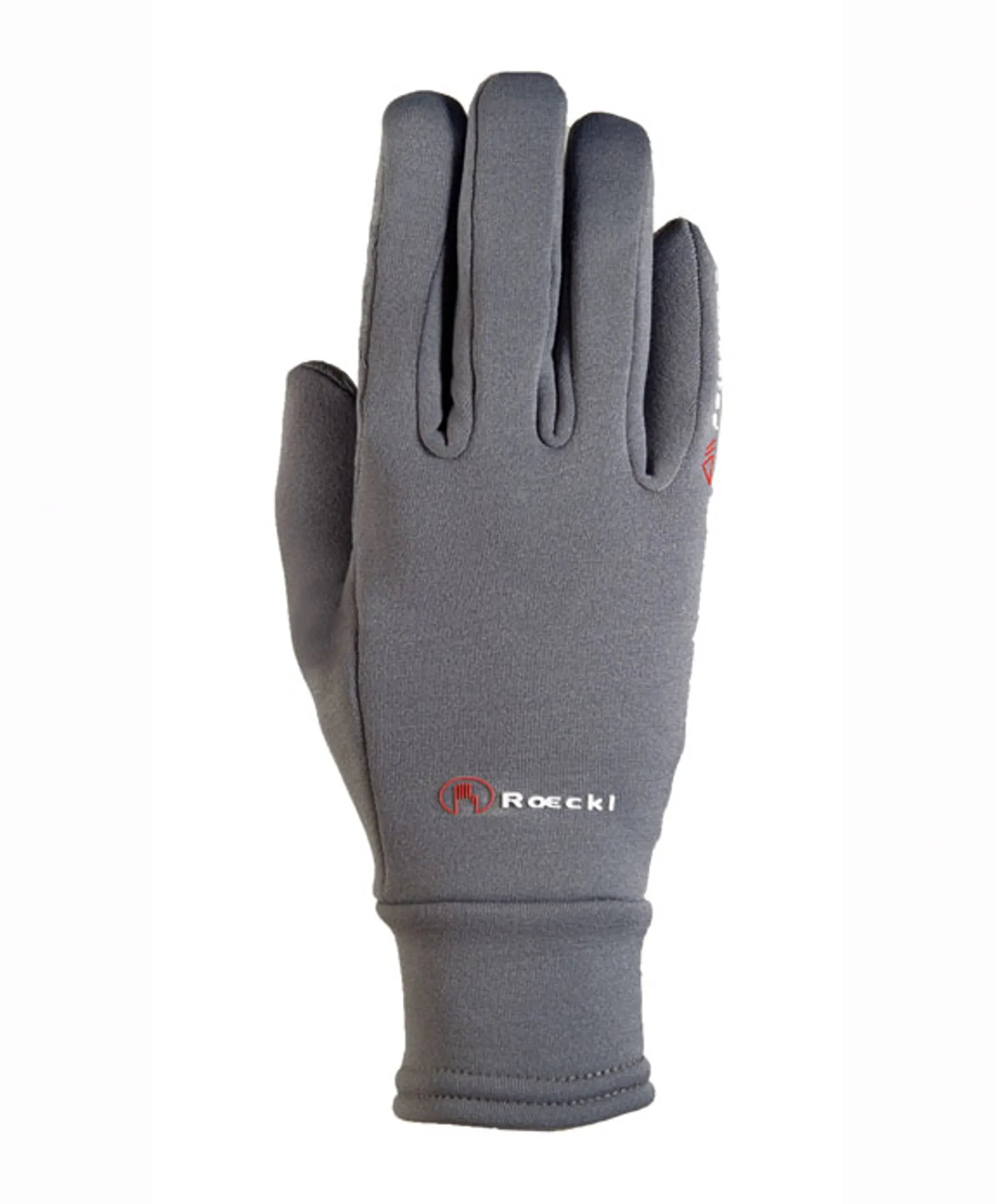 Roeckl Warwick Gloves Anthracite - Elastic riding gloves with perfect grip | Equiflair