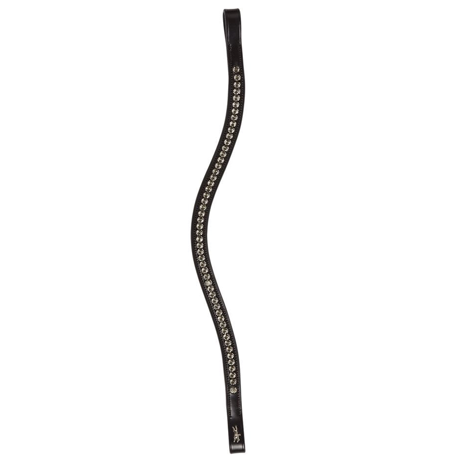 Schockemohle Browband Diamond Select black/grey
