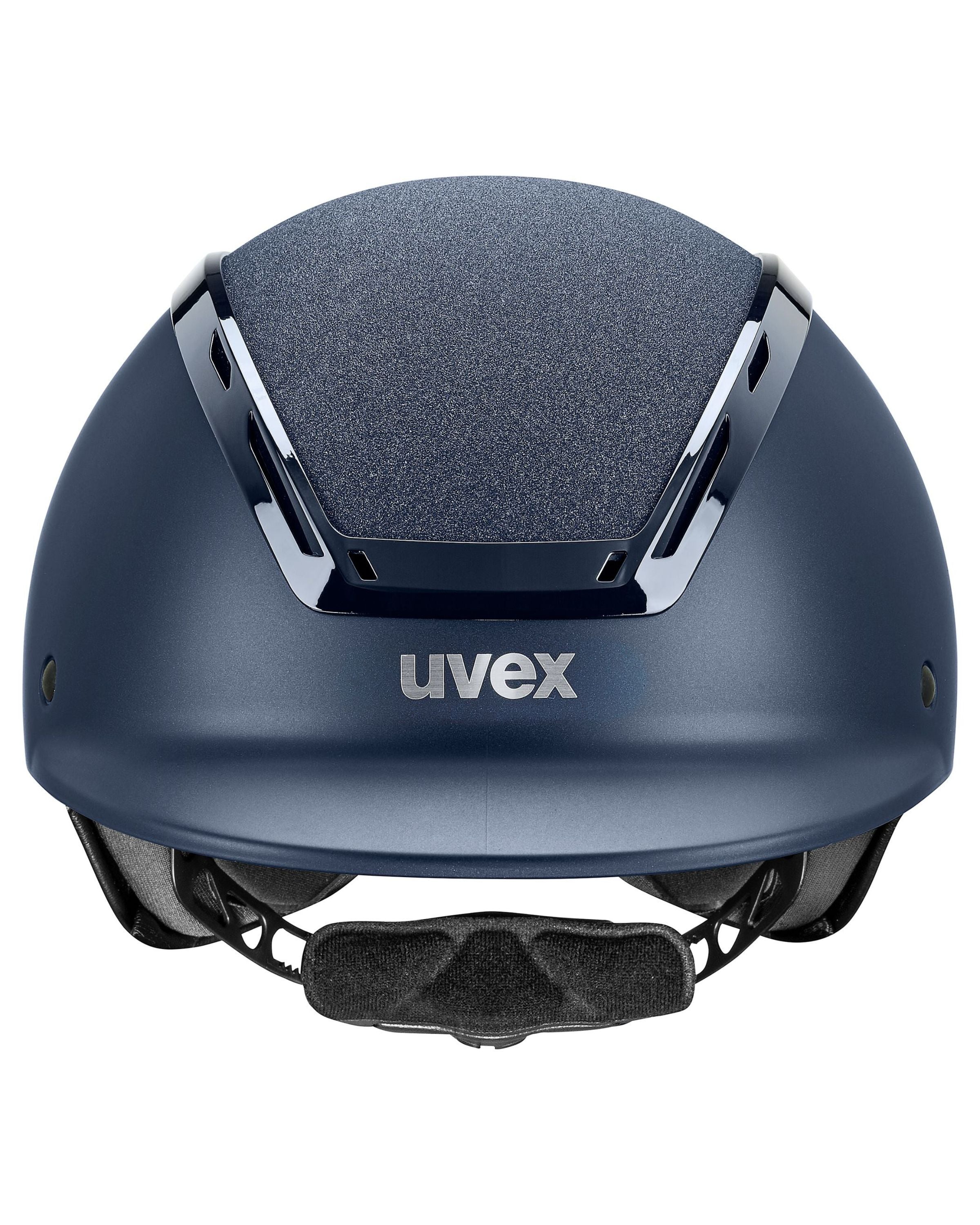 Uvex Exxeed Starshine Riding Helmet - Navy