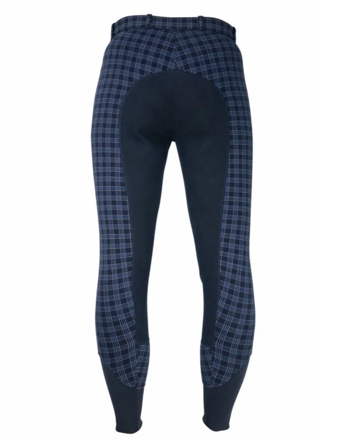 Hy Equestrian Harby Ladies Breeches - Navy Check