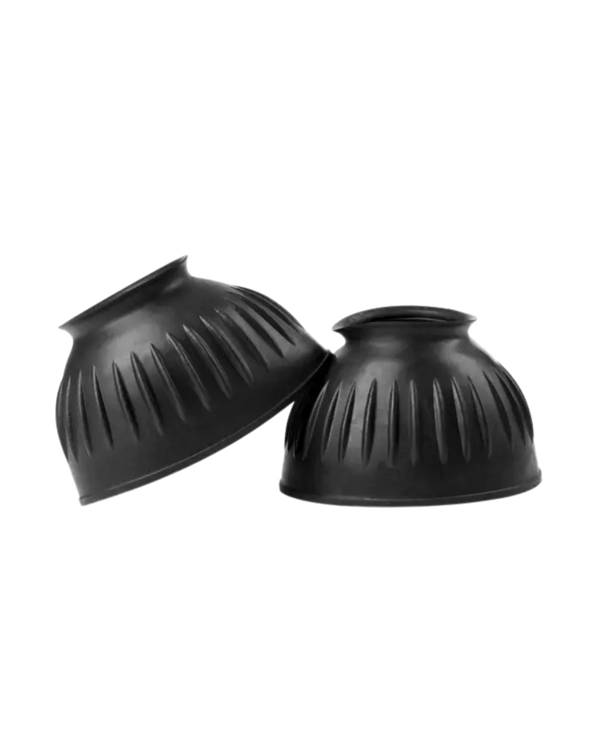 LeMieux Rubber Pull On Over Reach Boots Black - Horse Riding Equipment