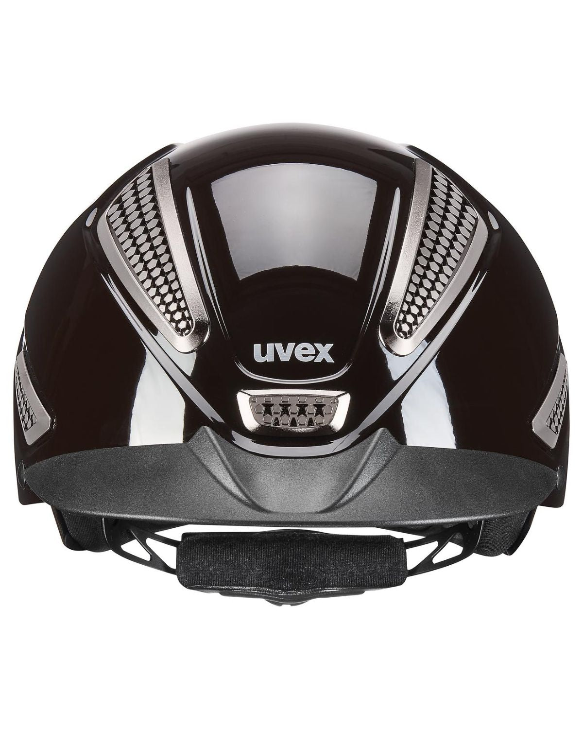 UVEX PERFEXXION III Shiny Riding Helmet - Mocca Equestrian Helmet for Riders | Hybrid Design, Safety Gear