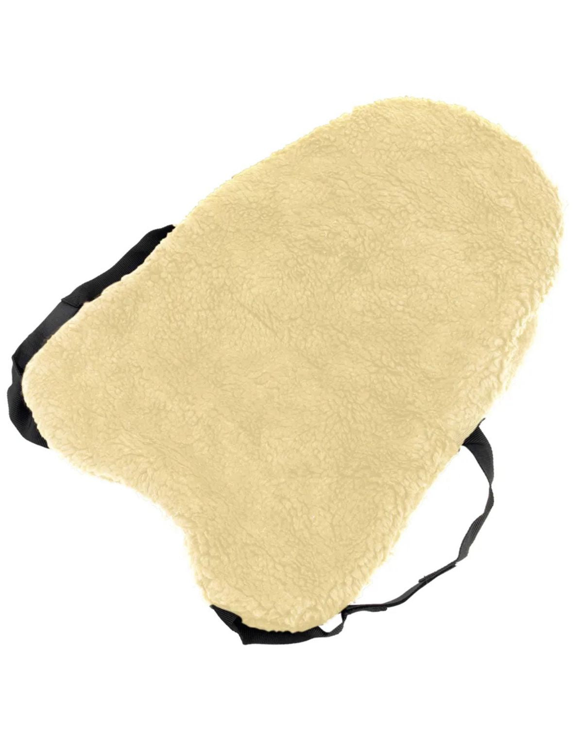 Hy Equestrian Fur Fabric Seat Saver Cream