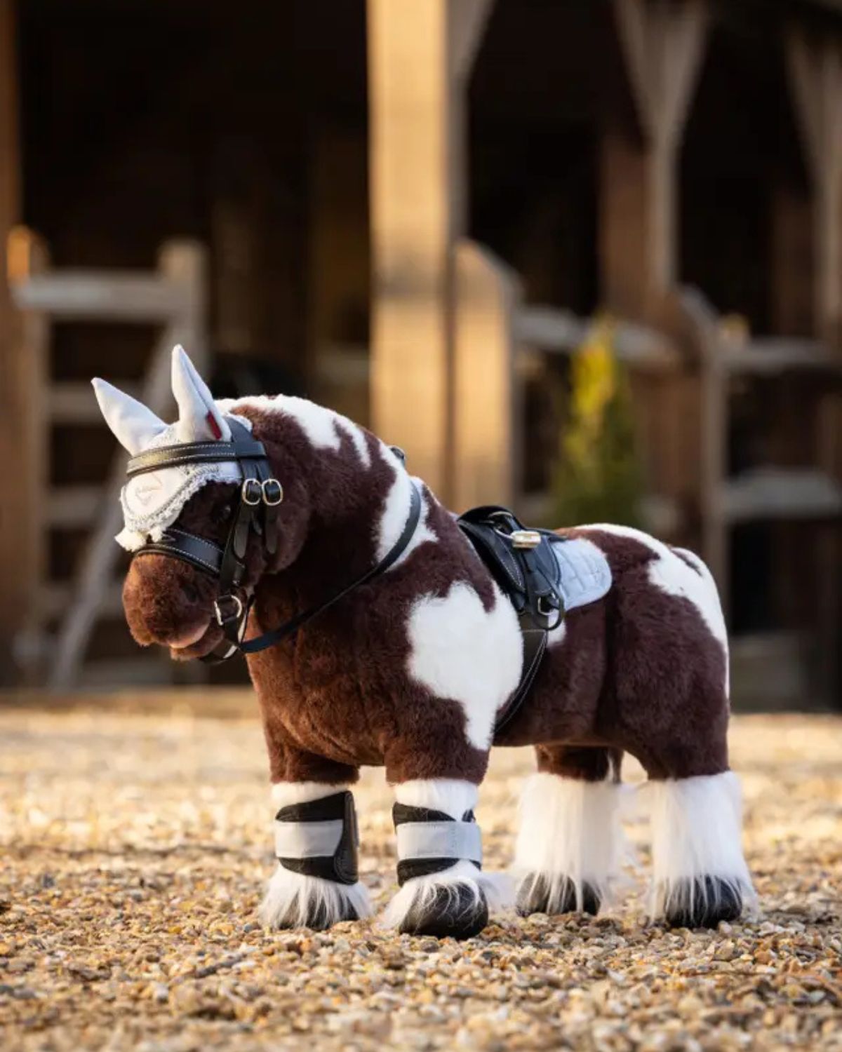 LEMIEUX TOY PONY DAZZLE, Brown & White Skewbald, Equiflair