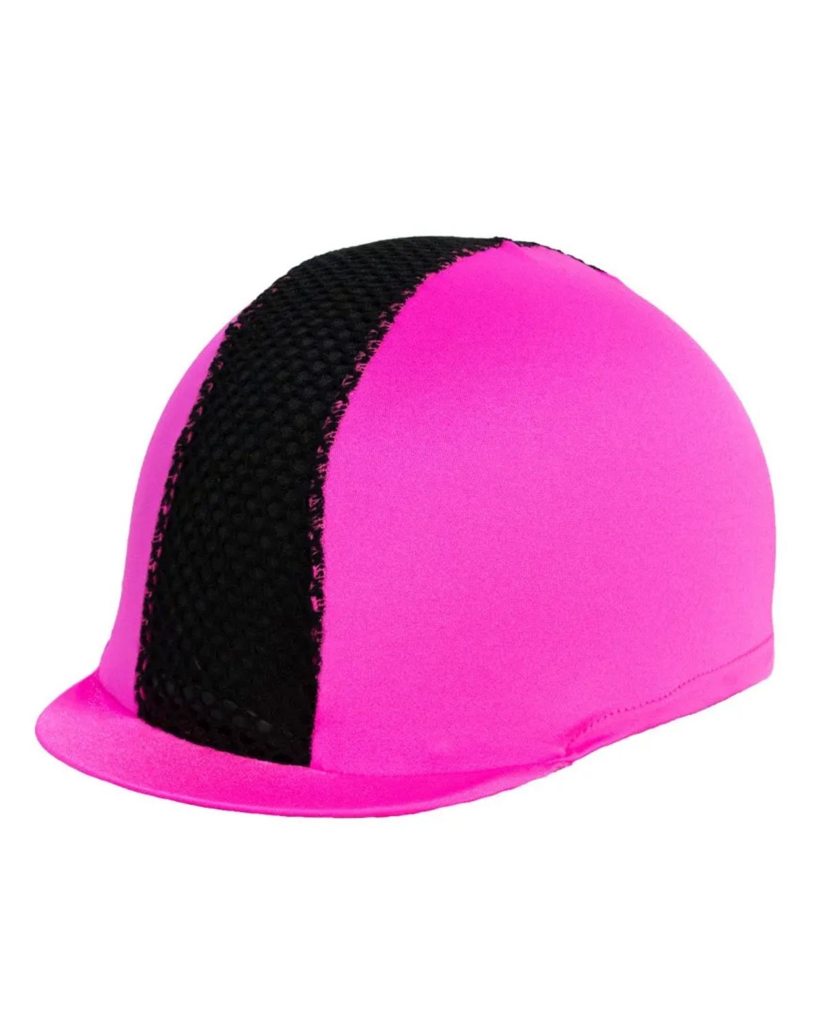 Hy Equestrian Mesh Hat Cover Pink/Black - location-31143526467-outofstock location-31154962499-instock