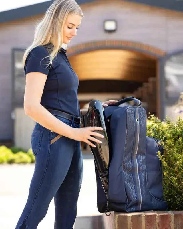 LeMieux Elite Pro Boot & Hat Bag Navy