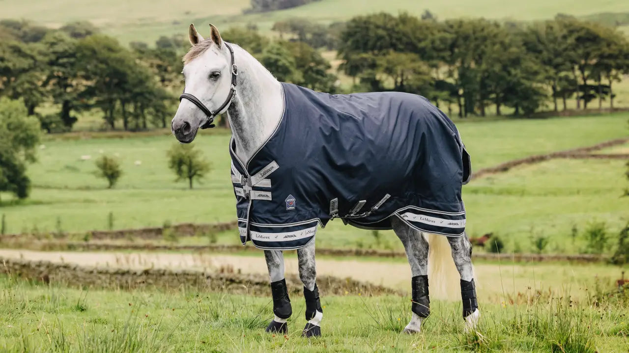 LeMieux Arika Storm-Tek Rug 100g Navy - Old Season Style