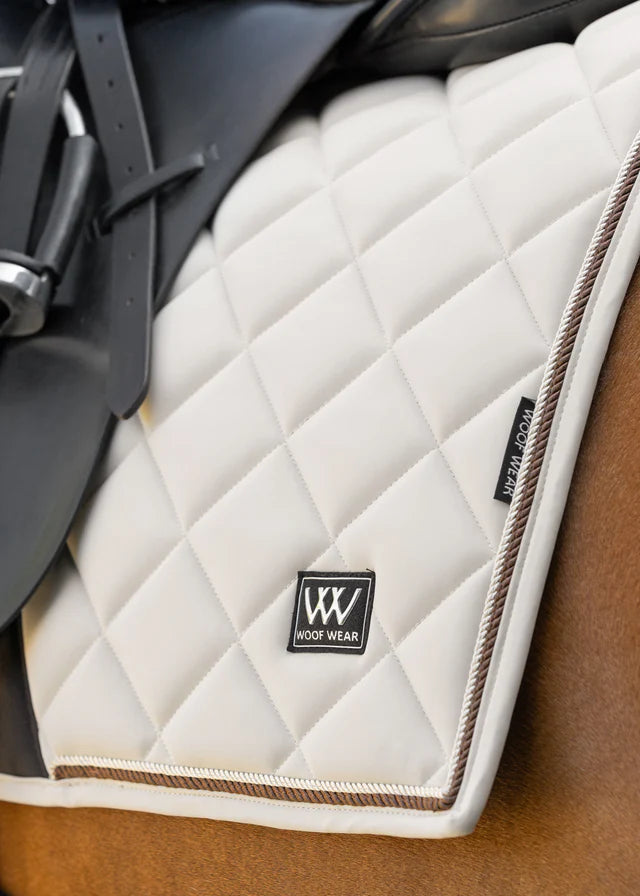 Woof Wear Vision Aura Stone Dressage Saddle Pad: Comfortable & Stylish Equestrian Tack for Horses