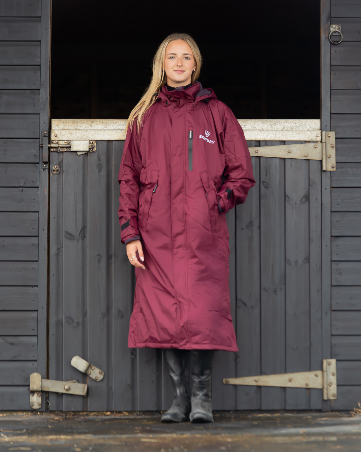 EQUIDRY Evolution Women's Thin Fleece Plum/Plum