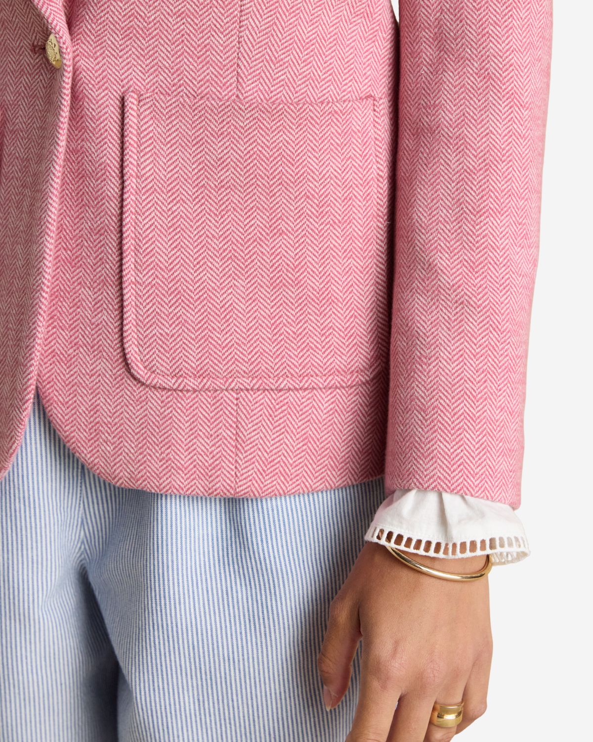 Joules Albury Blazer Pink