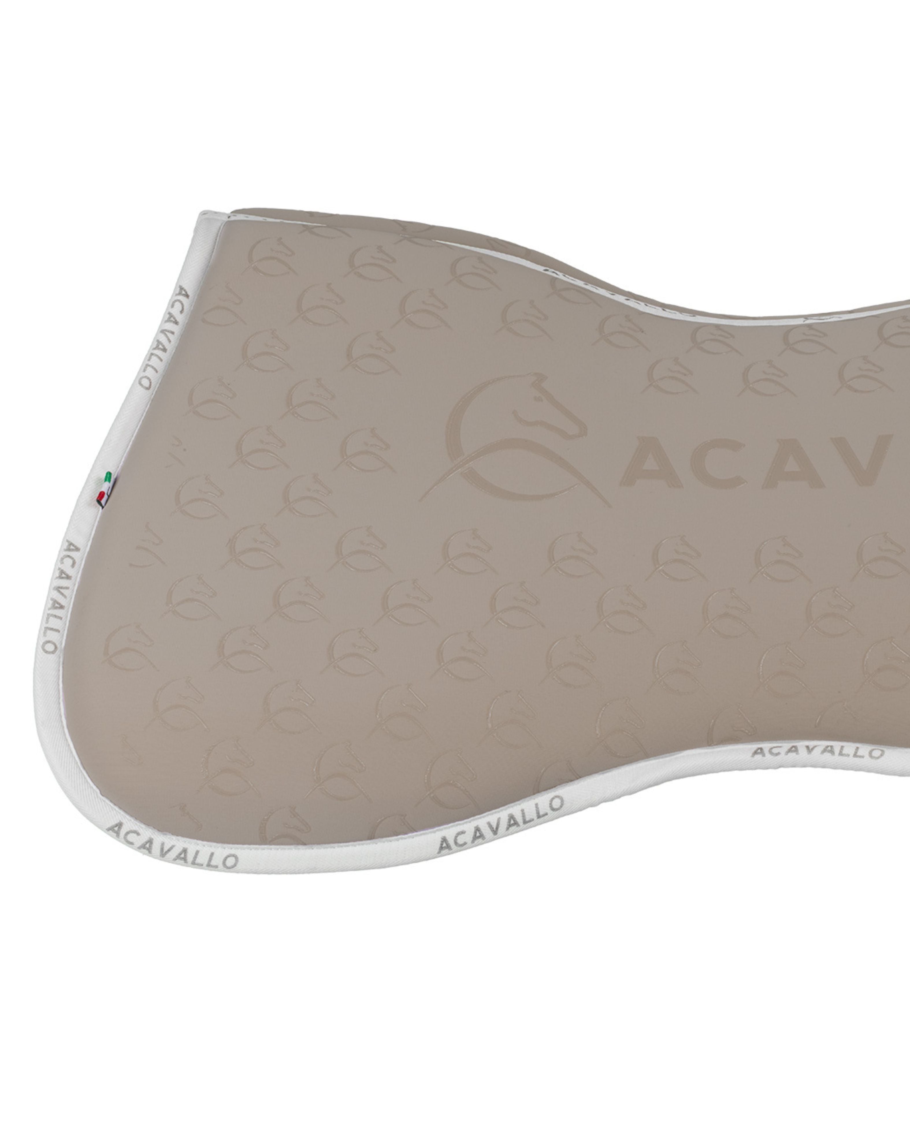 Acavallo Pad Mf Hps Cw-Cs  Bamboo Silicone Grip Flat Terra/White