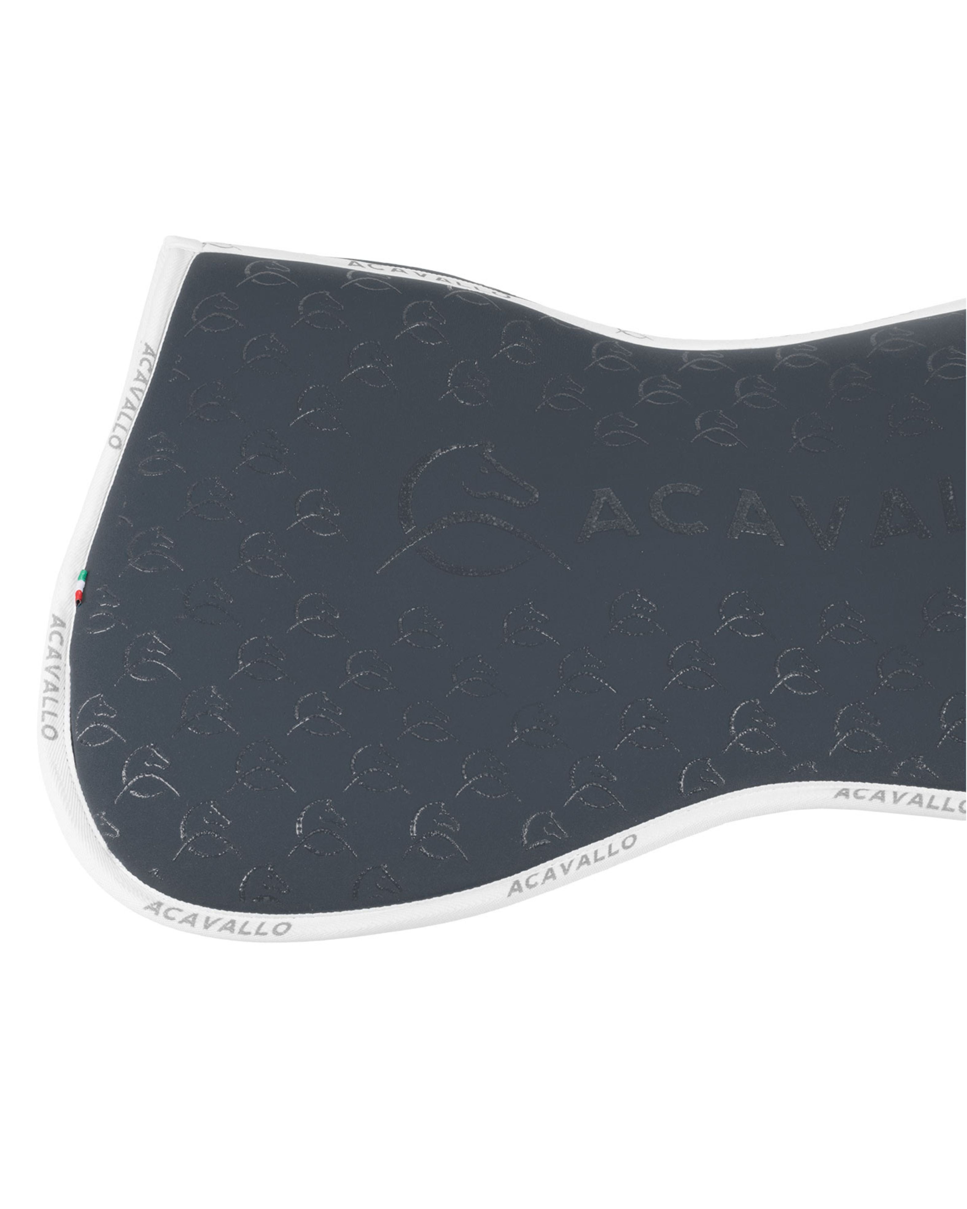 Acavallo Pad Mf Hps Cw-Cs  Bamboo Silicone Grip Flat Smoke Dore/White