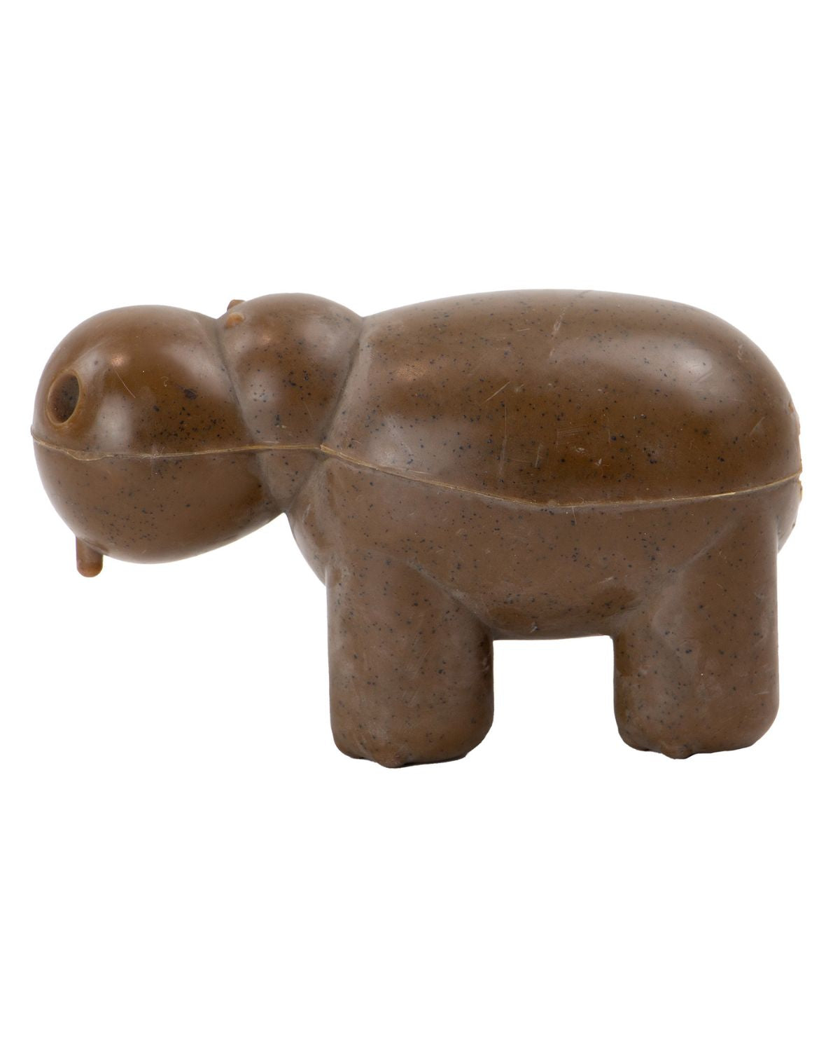 Ancol Tough Coffee Grounds Hippo Dog Toy