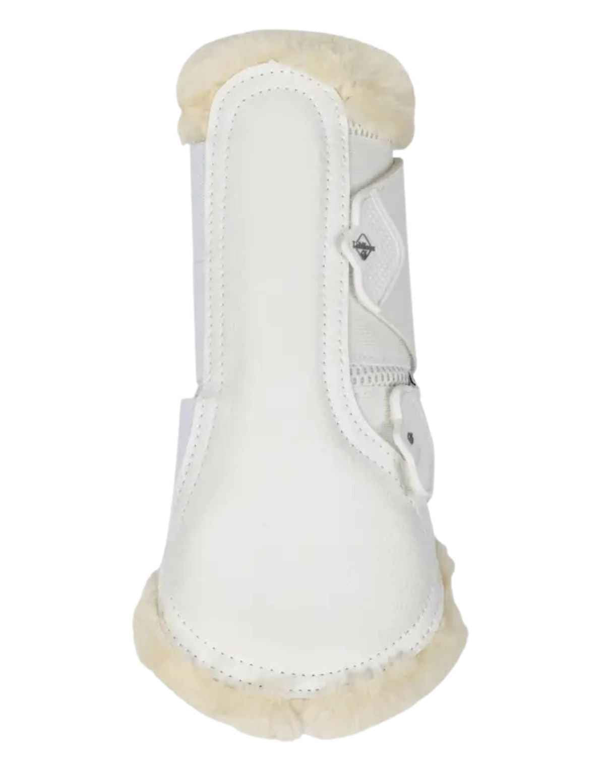 LeMieux Fleece Edged Mesh Brushing Boots White