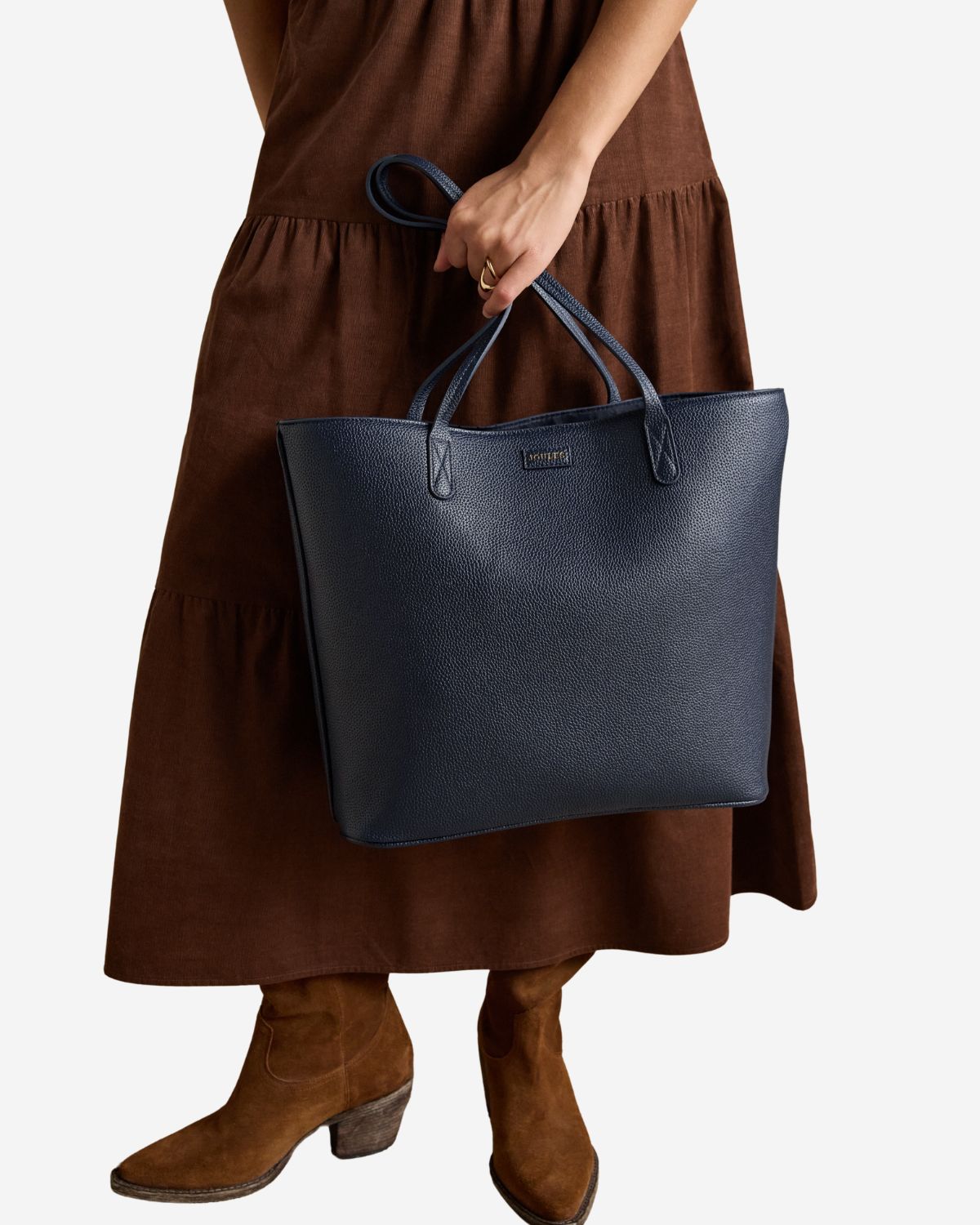 Joules Jemima Navy Tote Bag