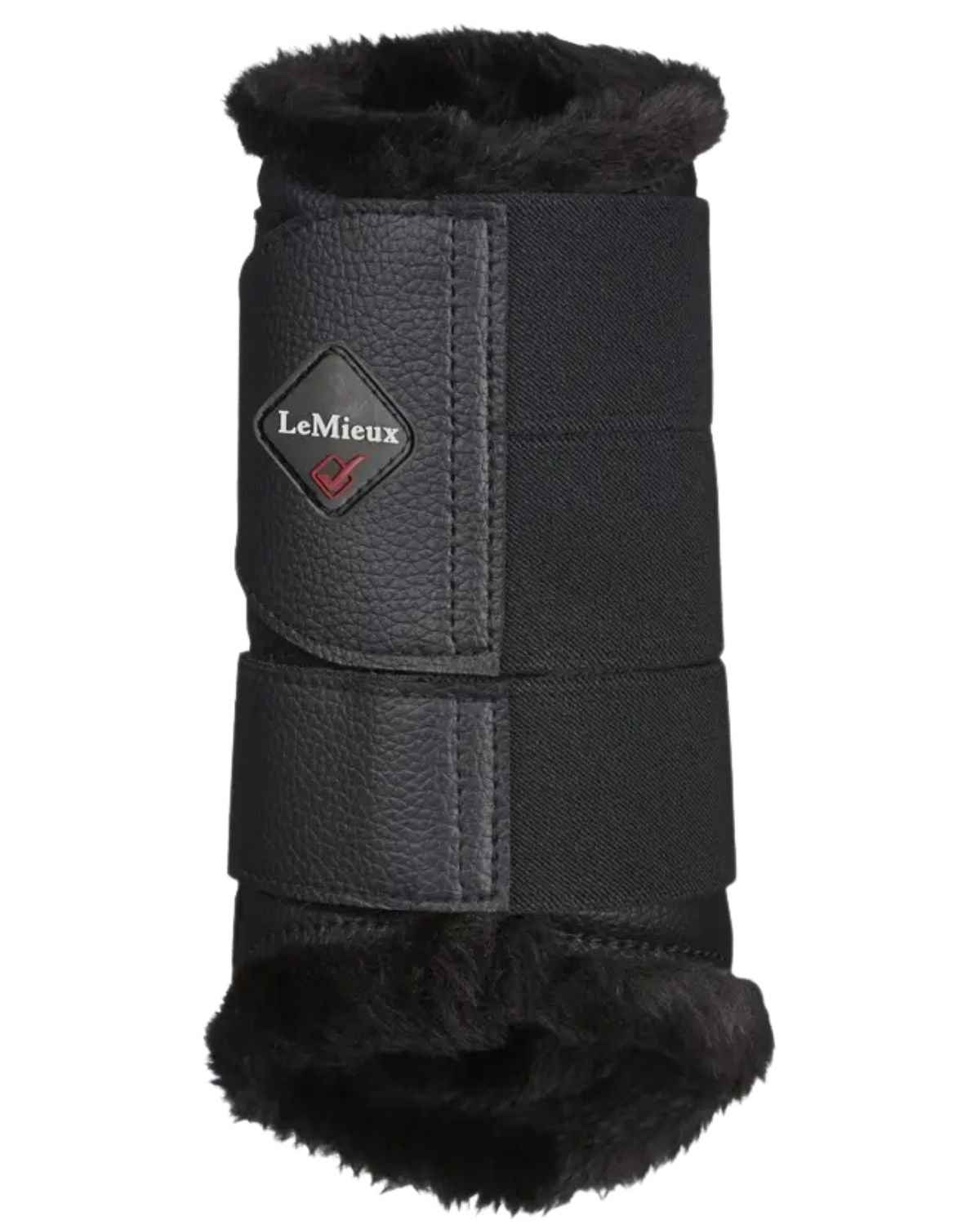 LeMieux Fleece Lined Brushing Boots Black