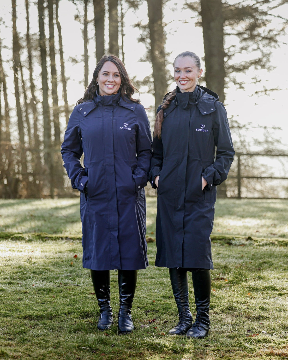 Aura Women's Raincoat Navy
