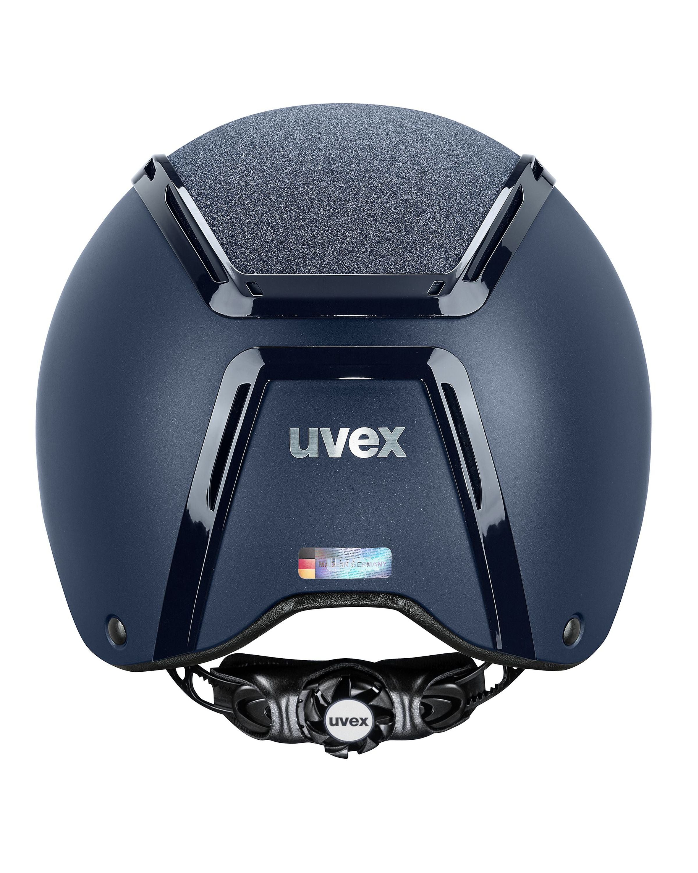 Uvex Exxeed Starshine Riding Helmet - Navy