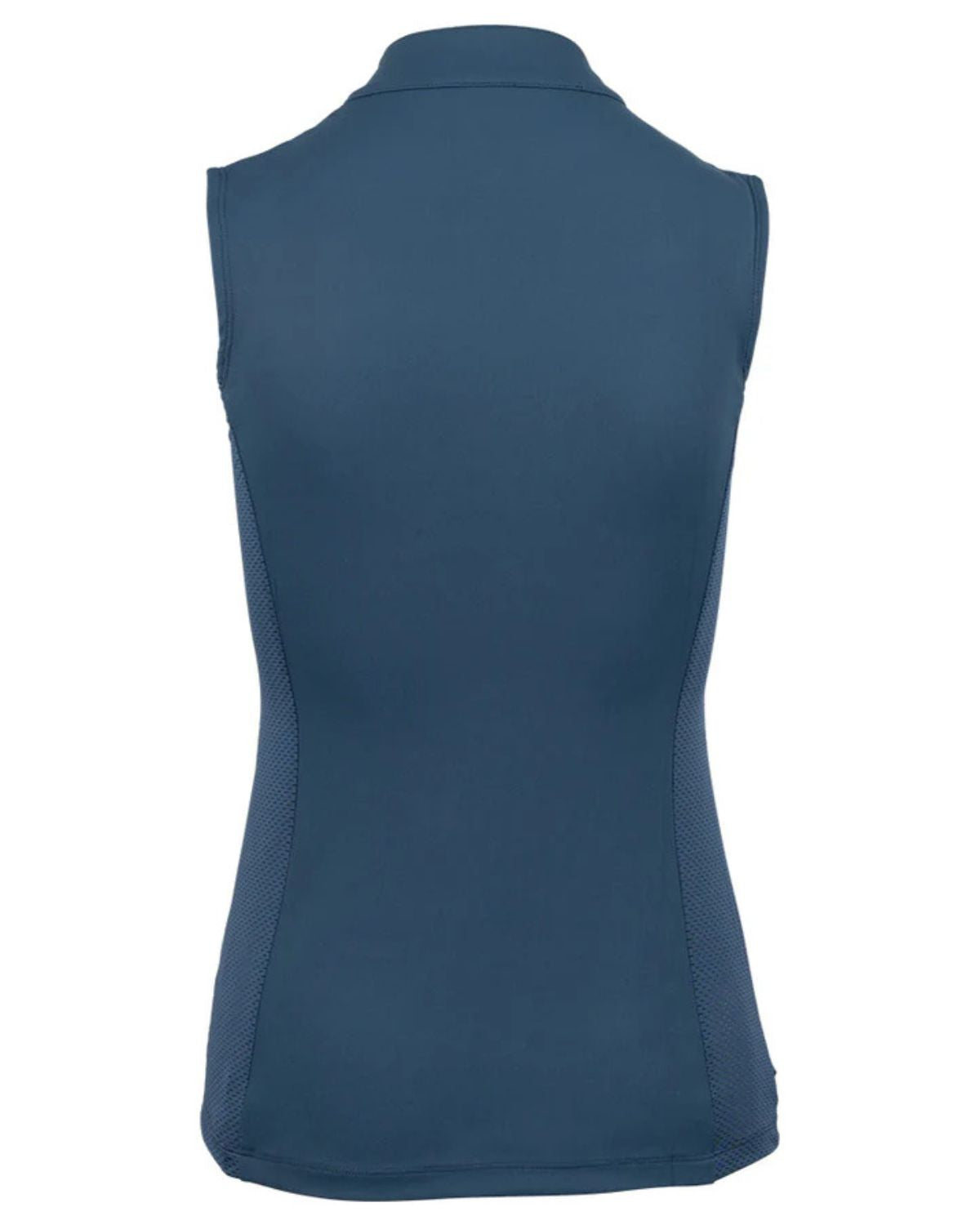 Woof Wear Sleeveless Tech Riding Shirt - Petrol Blue - Women's Riding Apparel