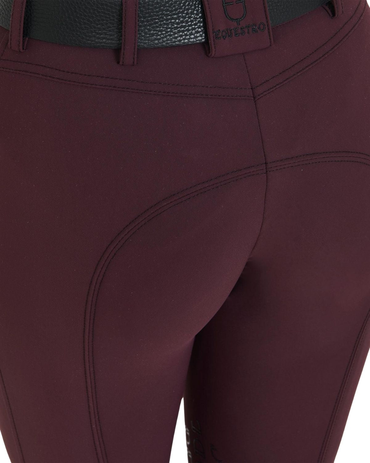 Equestro Women's Latest Generation Summer Breeches Plum