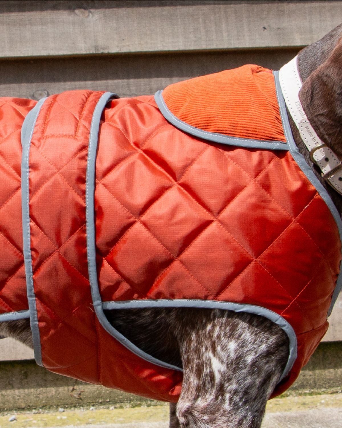Ancol Heritage Quilted Dog Coat Terracotta