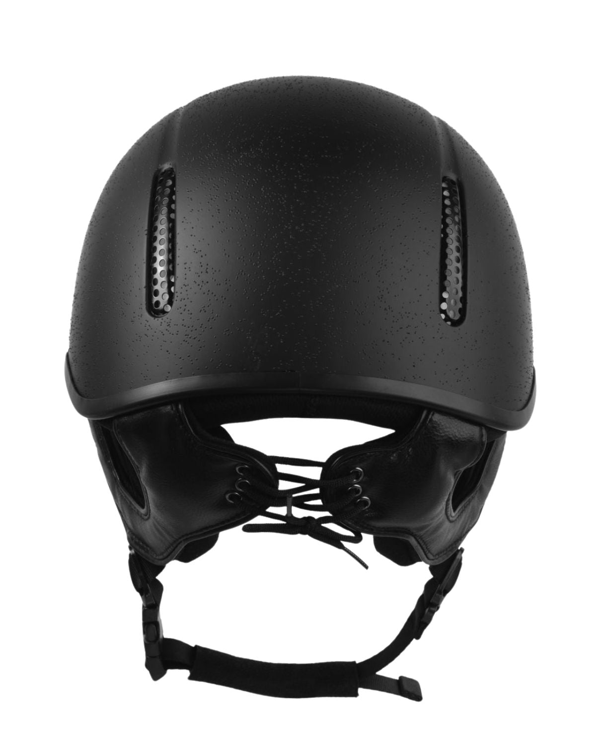 GATEHOUSE R20 Skull Black Riding Helmet - Matt Black, HS1 Harness, Cross Country Racing