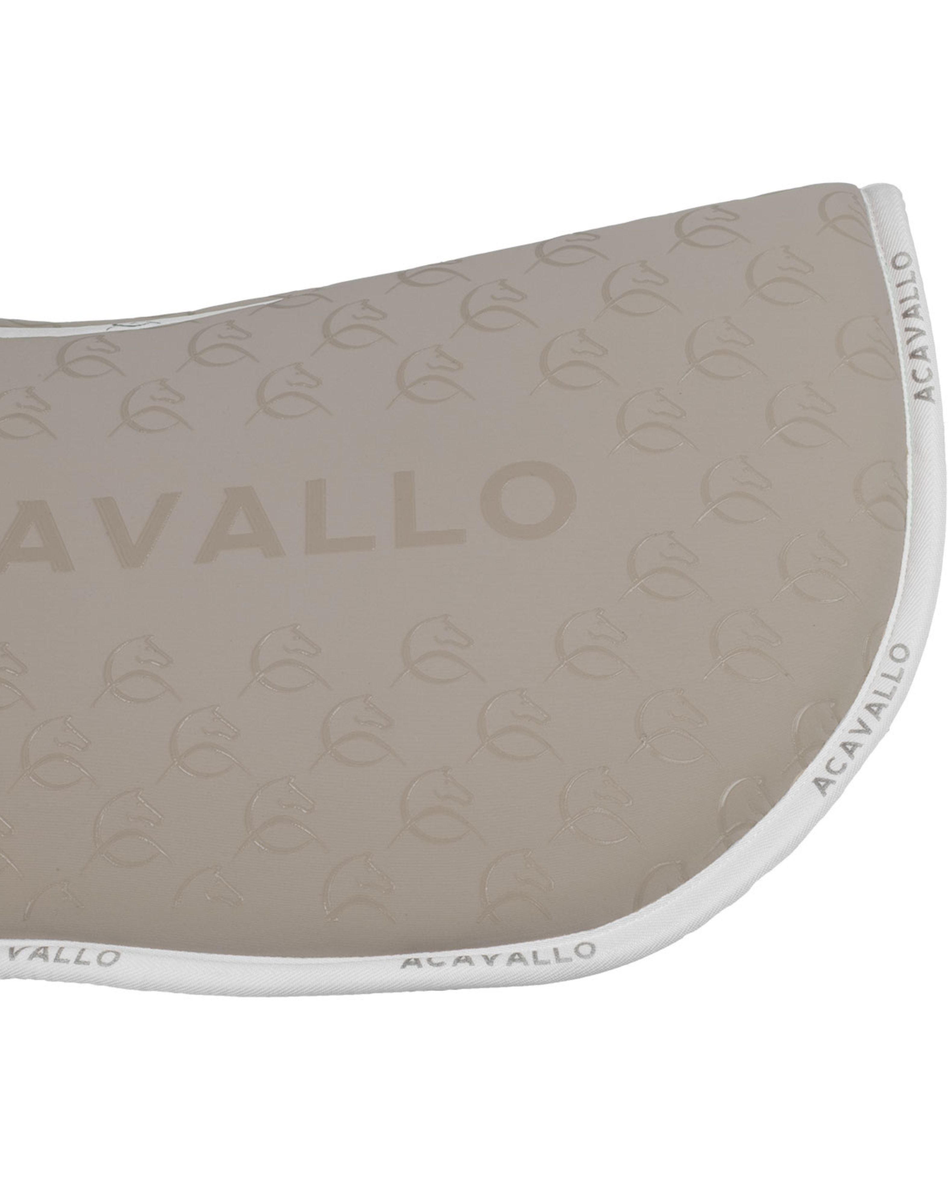 Acavallo Pad Mf Hps Cw-Cs  Bamboo Silicone Grip Flat Terra/White