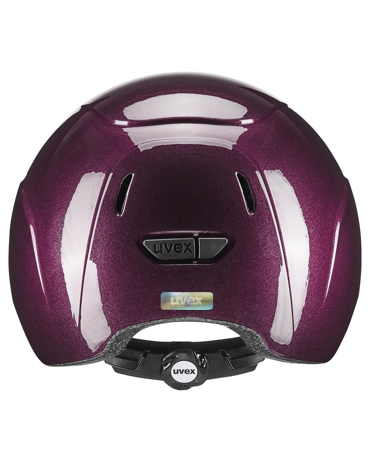 UVEX KIDDOX Shiny Burgundy Junior Riding Helmet: Adjustable, Safe & Stylish Children's Helmet