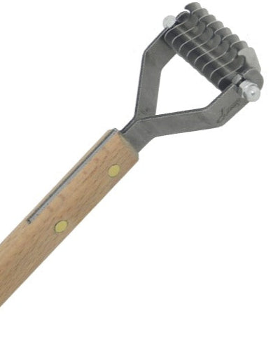 KM Elite Smart Tails Professional horse grooming tool: Tail rake for thinning mane and tail, Equiflair