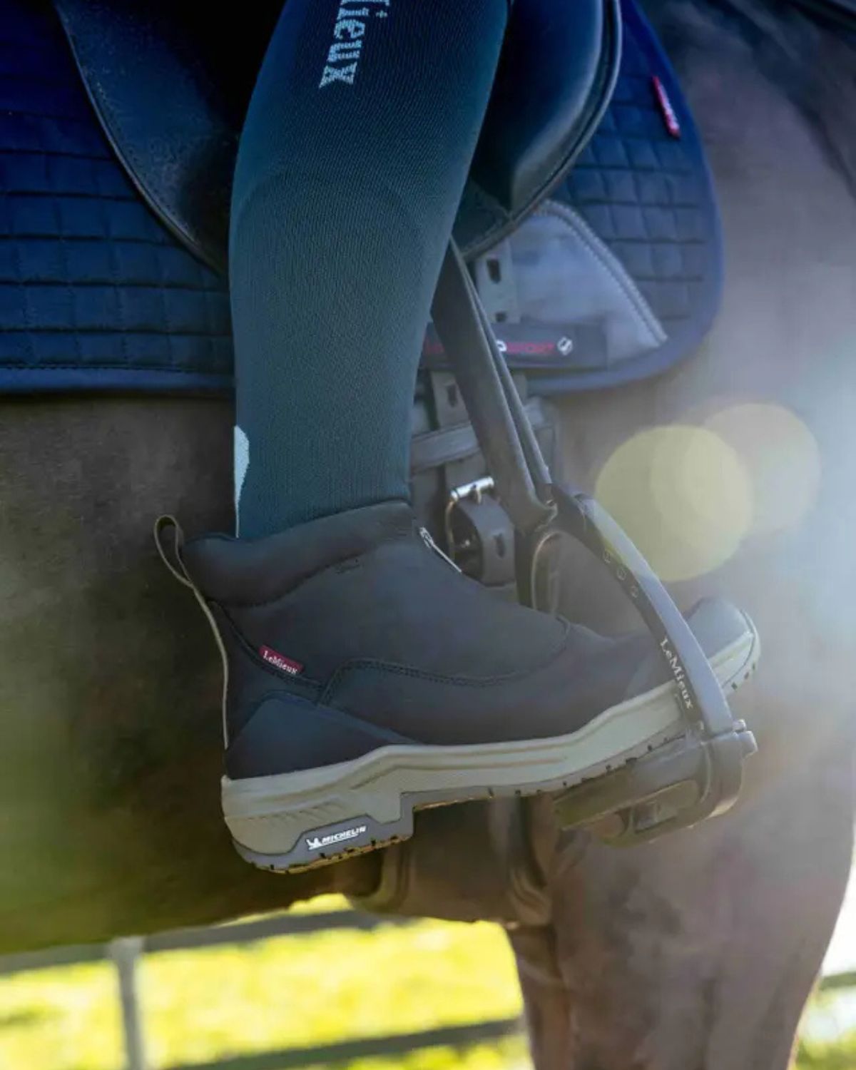 LEMIEUX TREX WATERPROOF ZIP BOOTS BLACK - Riding & Equestrian Boots