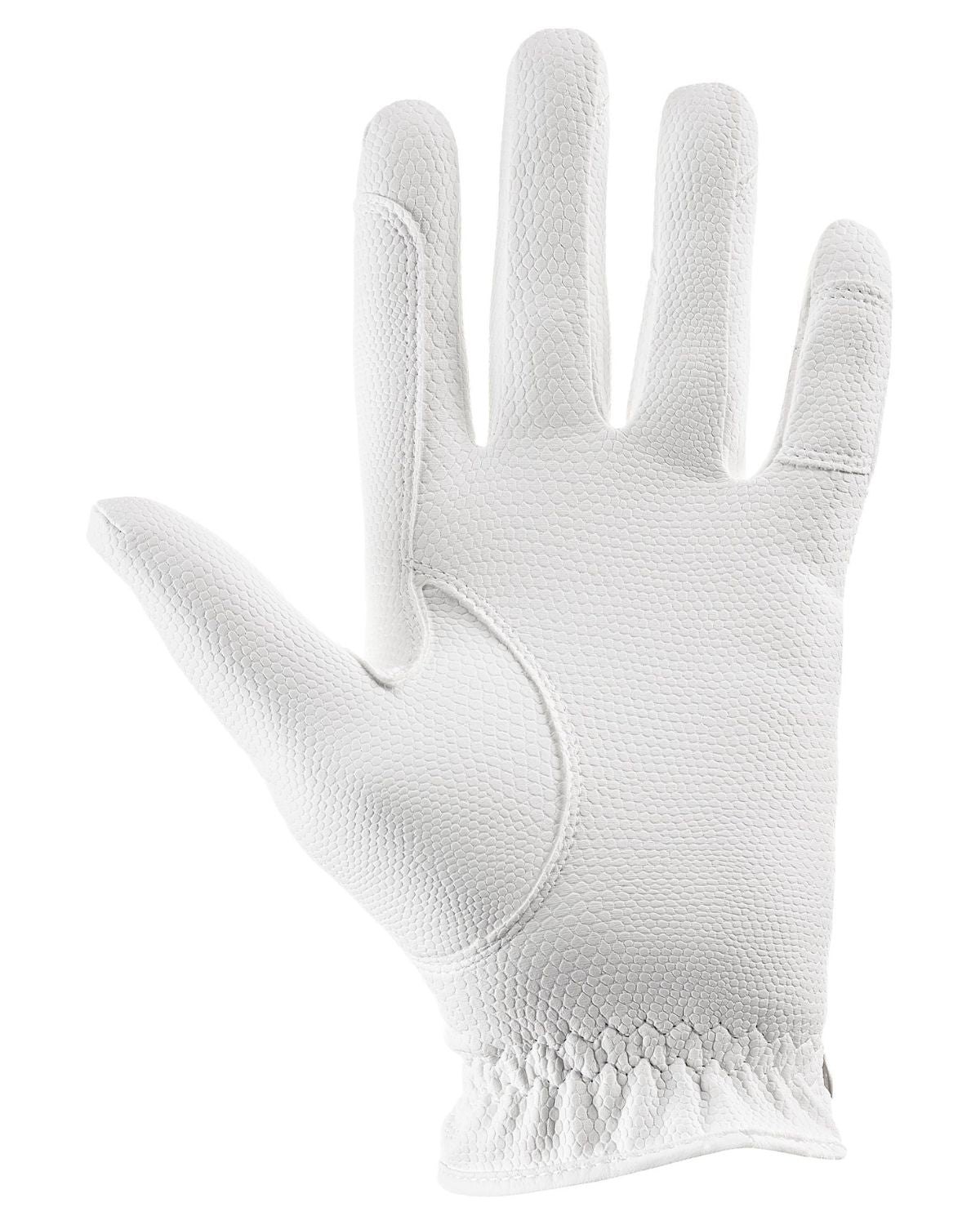 UVEX I-PERFORMANCE 2 White Riding Glove: High-Elasticity, Maximum Grip, Touchscreen Compatible Equiflair