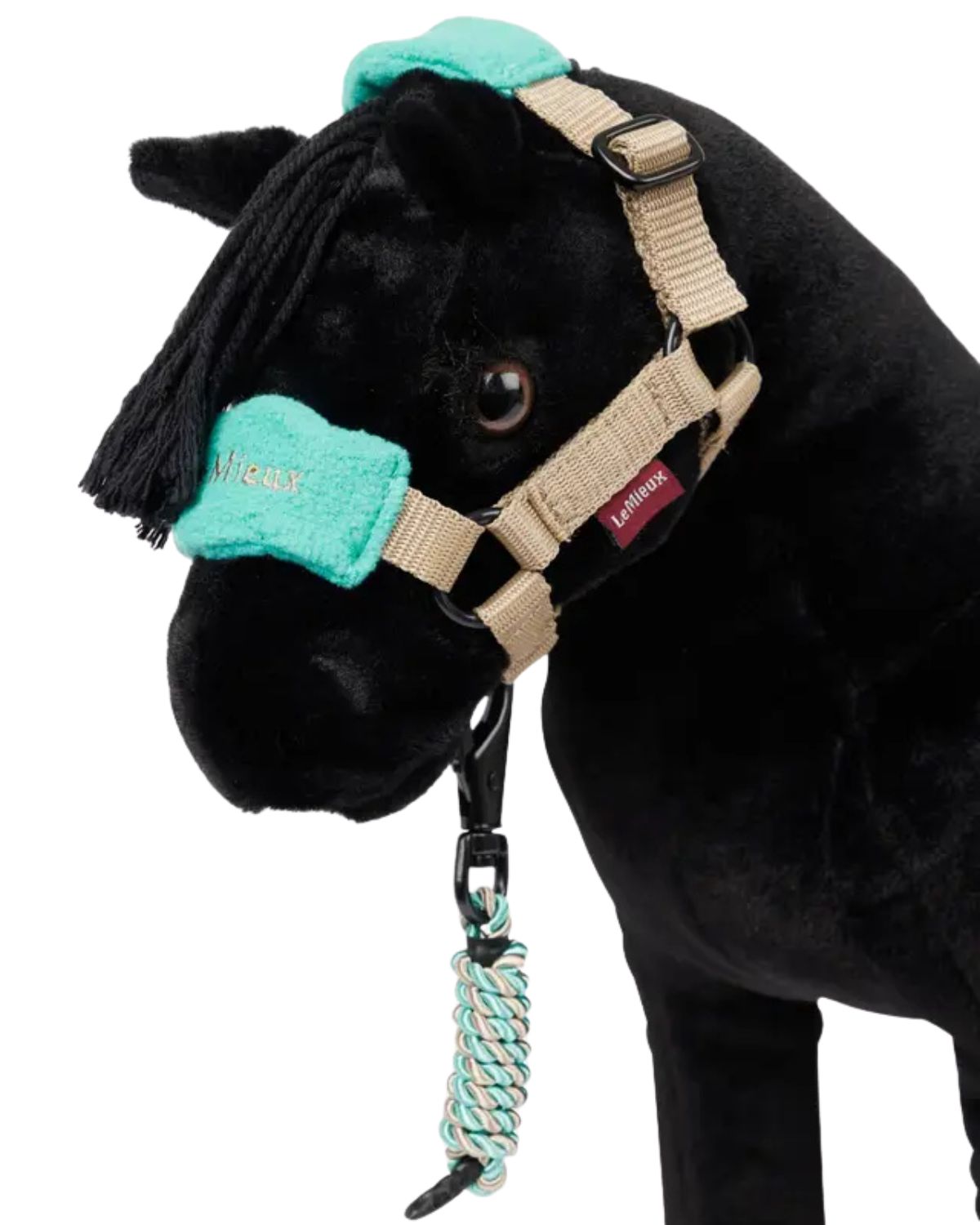LeMieux Toy Pony Vogue Headcollar & Leadrope Azure - Toy Horse Riding Gear | Equiflair