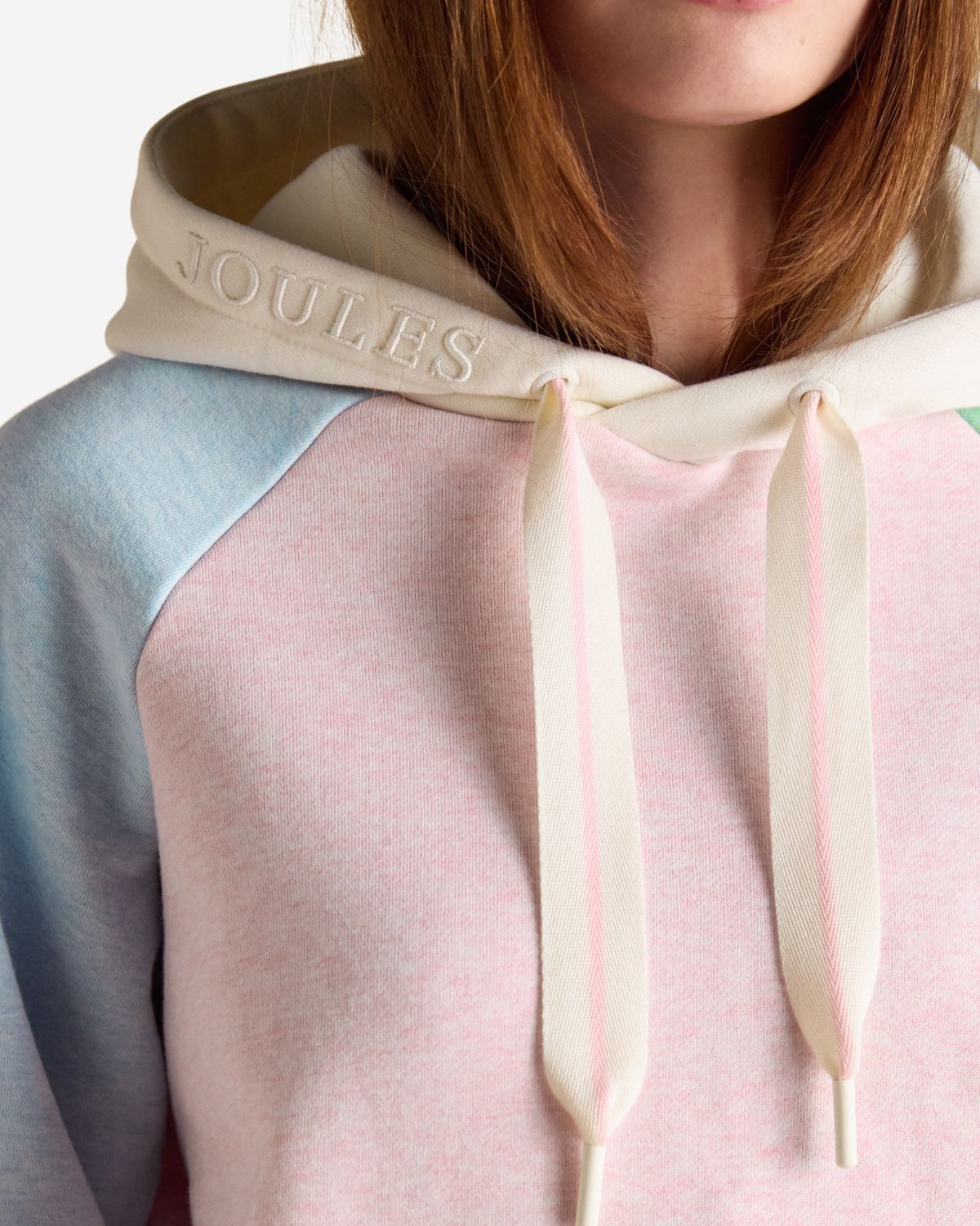 Joules Milbourne Colourblock Cotton Blend Hoodie | Equiflair