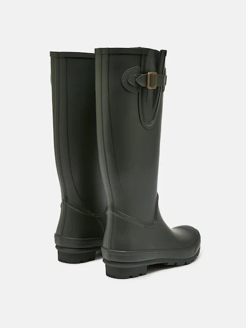 Joules Women's Houghton Adjustable Tall Welly Green