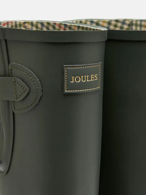 Joules Women's Houghton Adjustable Tall Welly Green