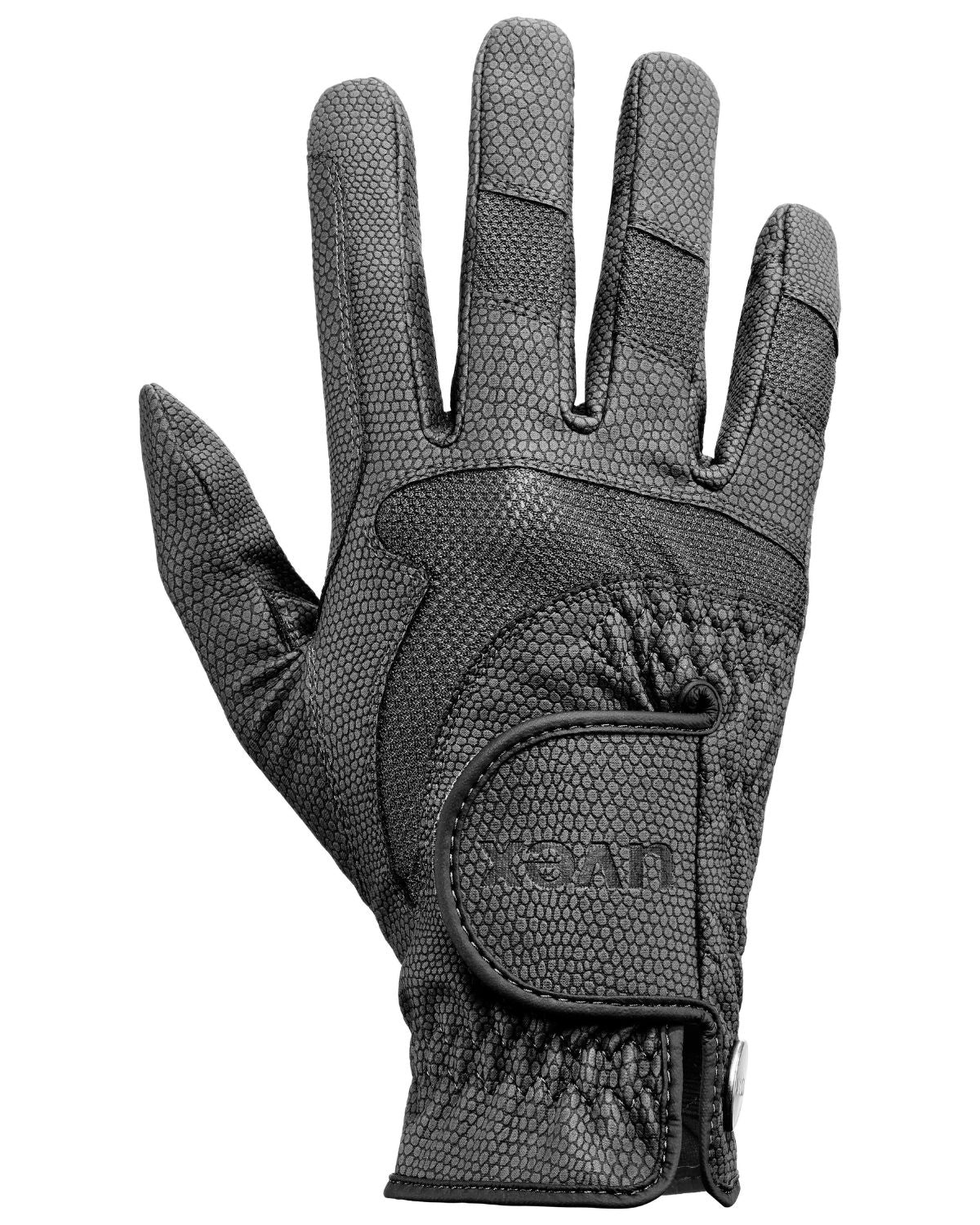 UVEX I-Performance 2 Black Riding Glove: High-Performance Equestrian Gear for Optimal Grip and Comfort