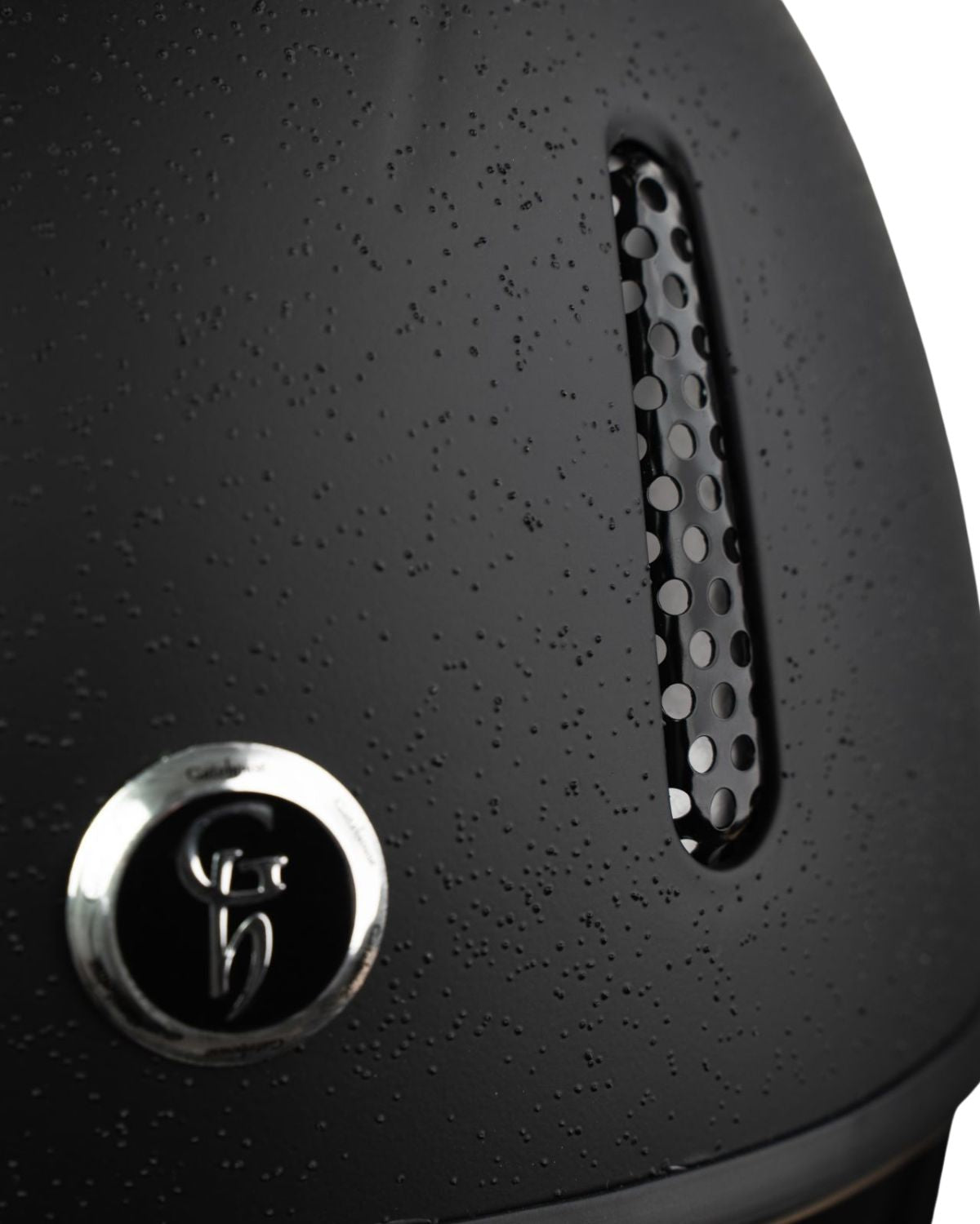 GATEHOUSE R20 Black Skull Helmet: Racing & Cross Country Riding Gear - Equiflair