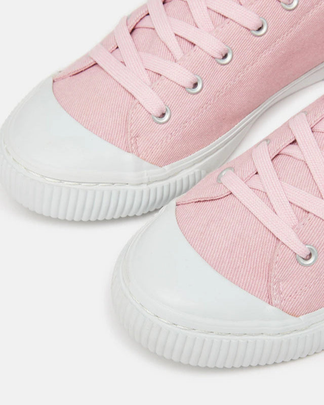 Joules Coast Pink Canvas Pumps