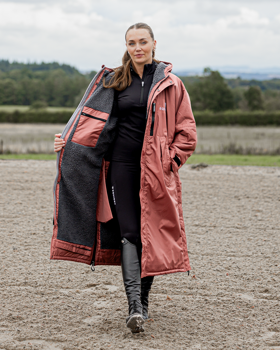 EQUIDRY Evolution Women's Thick Fleece Chestnut